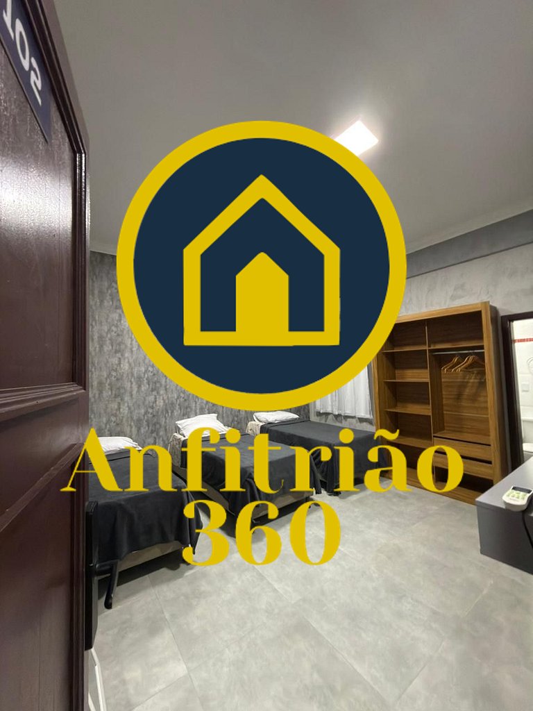 Arbo Belém -Suíte padrão Anfitrião 360 no Umarizal