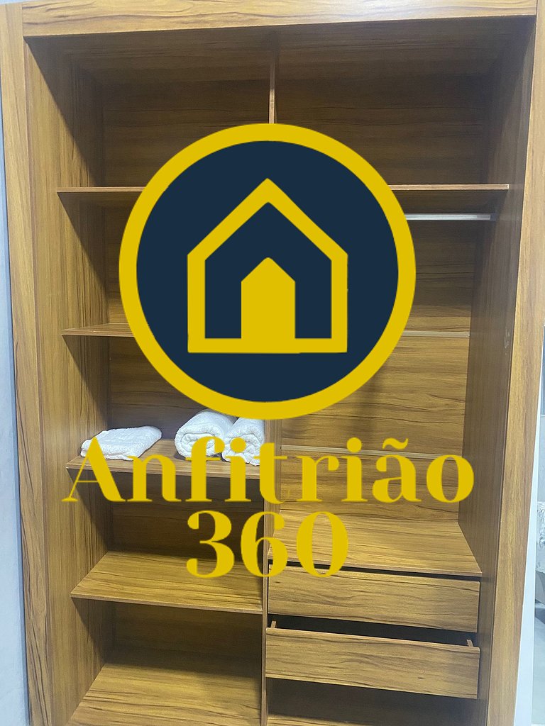 Arbo Belém -Suíte padrão Anfitrião 360 no Umarizal