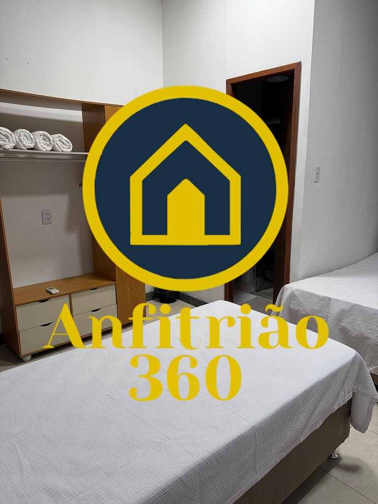 Arbo-Suíte compartilhada por Anfitrião 360