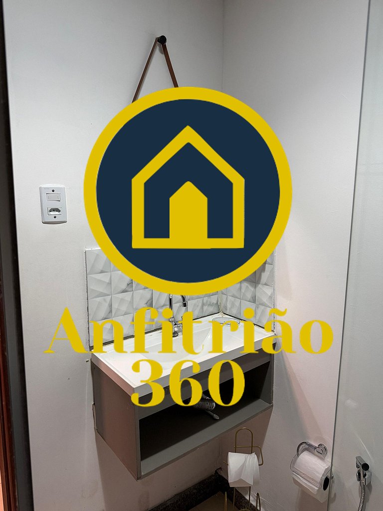 Arbo-Suíte compartilhada por Anfitrião 360