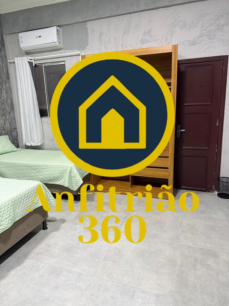 Arbo Belém -Suíte padrão Anfitrião 360 no Umarizal