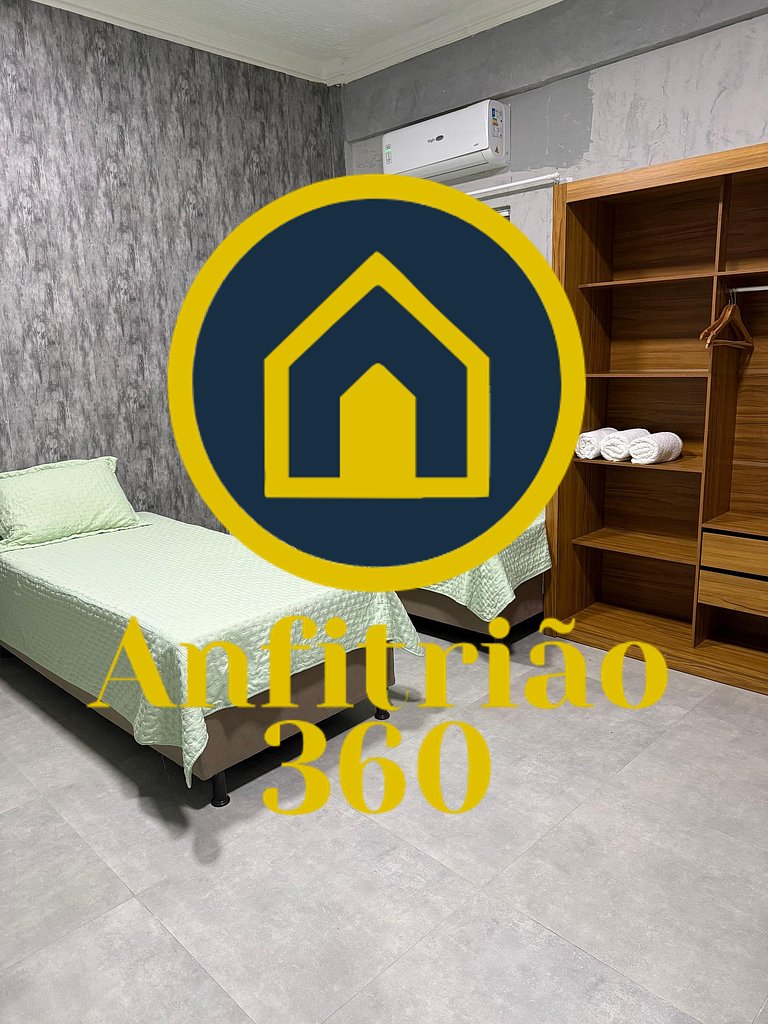 Arbo Belém -Suíte padrão Anfitrião 360 no Umarizal