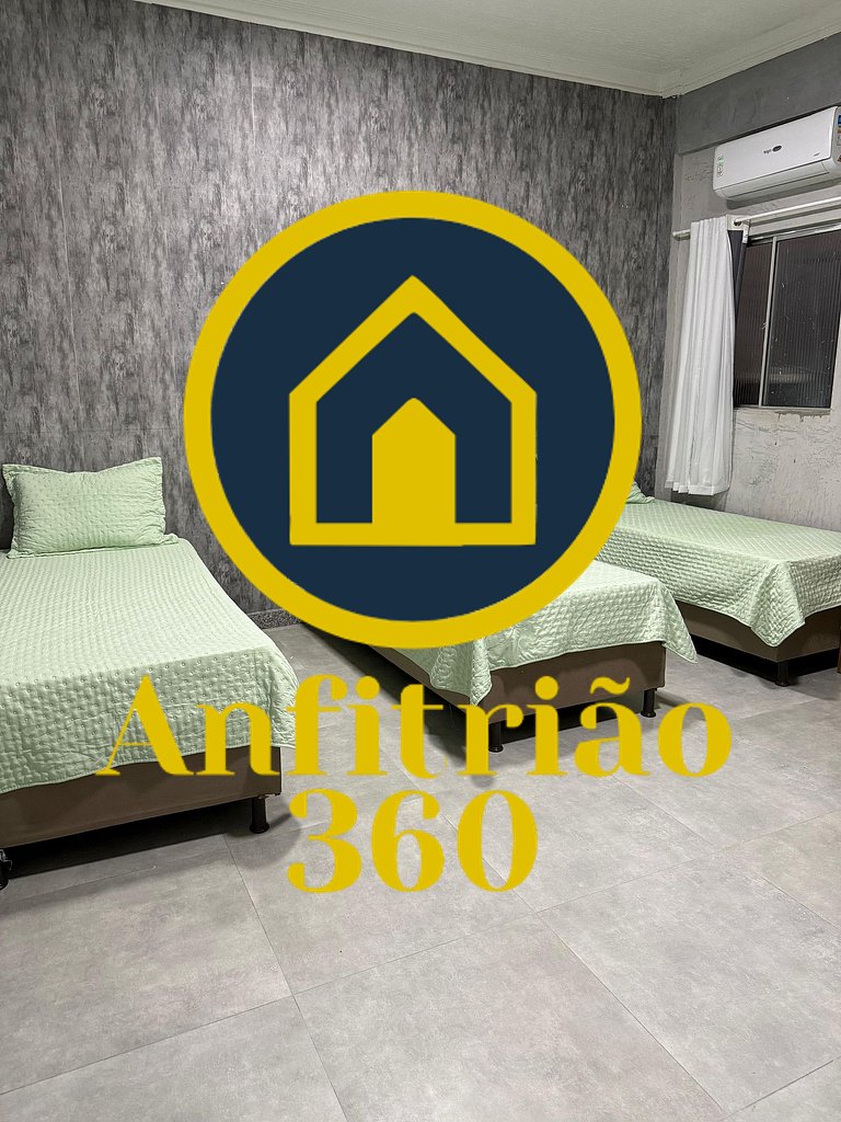 Arbo Belém -Suíte padrão Anfitrião 360 no Umarizal