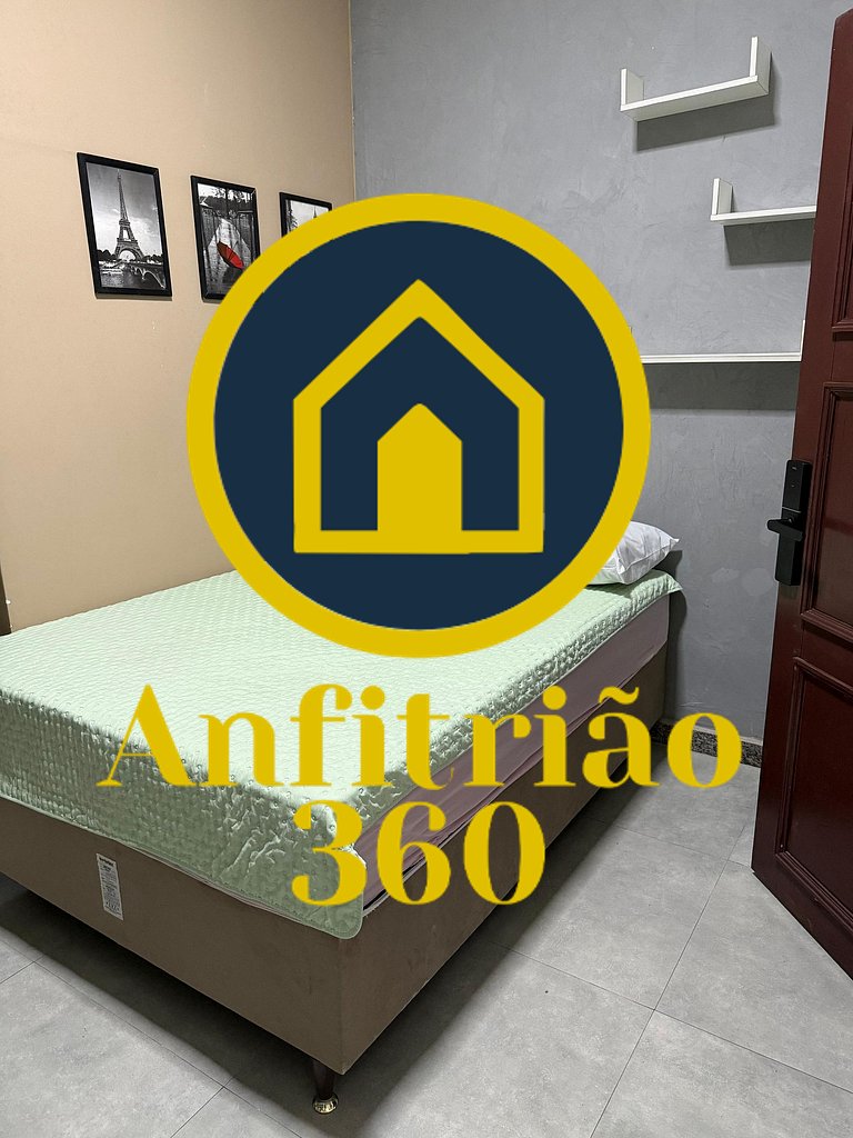 Arbo Belém -Suíte padrão Anfitrião 360 no Umarizal