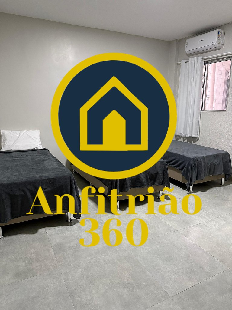 Arbo Belém -Suíte padrão Anfitrião 360 no Umarizal