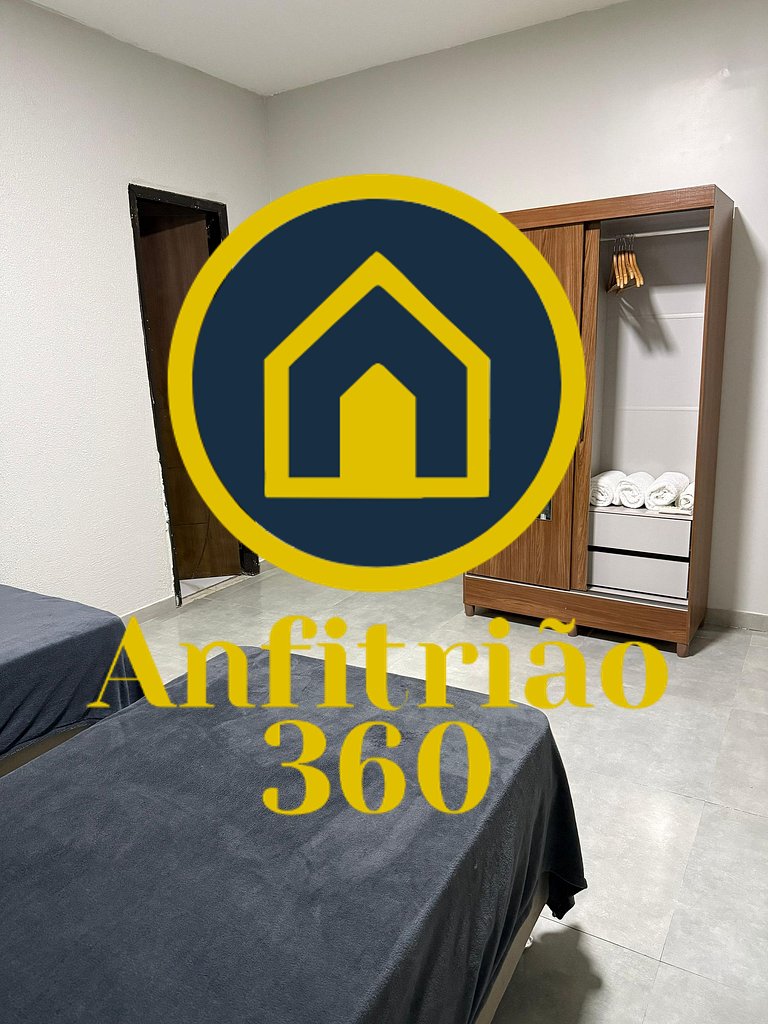 Arbo Belém -Suíte padrão Anfitrião 360 no Umarizal