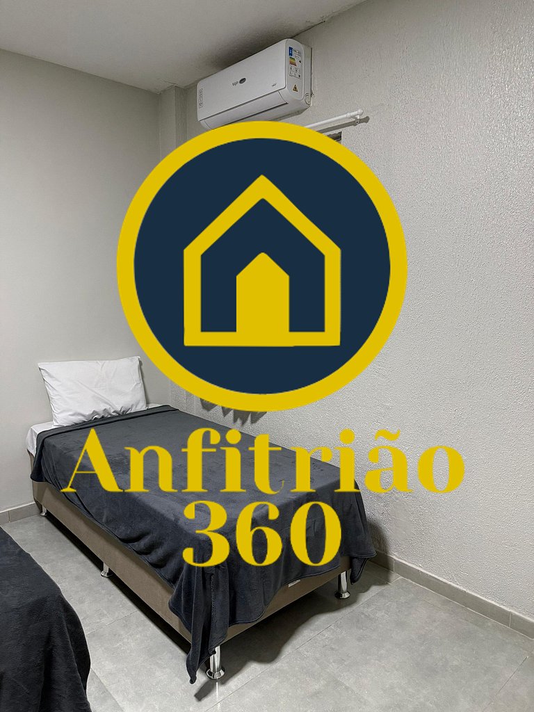 Arbo Belém -Suíte padrão Anfitrião 360 no Umarizal